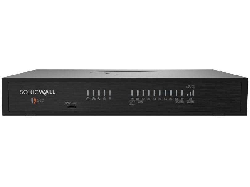 SONICWALL TZ580 TOTALSECURE ADVANCED EDITION 1YR